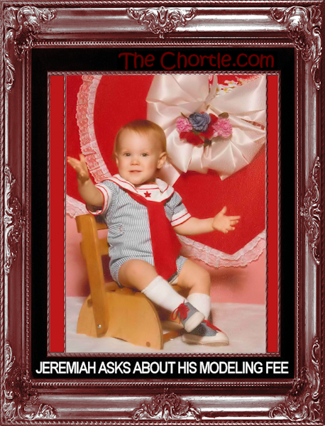 Jeremiah asks about his modeling fee