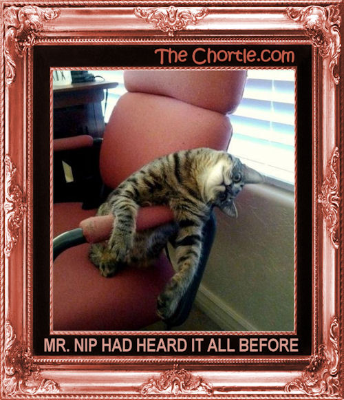 Mr. Nip had heard it all before.