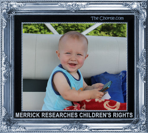Merrick researches children's rights