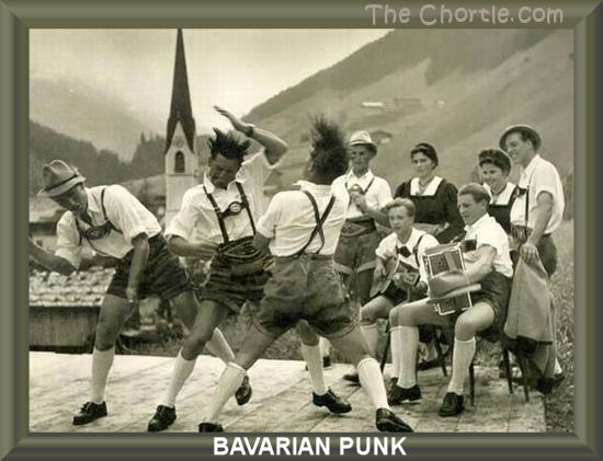 Bavarian punk.