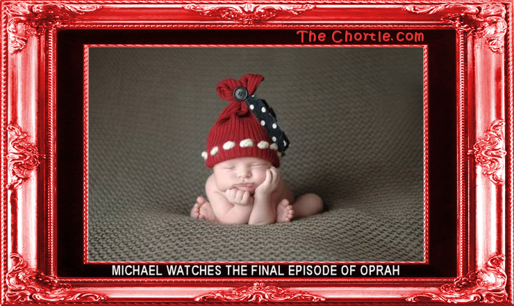 Michael watches the final episode of Oprah.