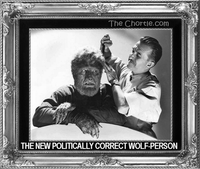 The new politically correct Wolf-Person