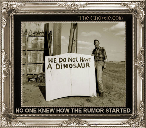 No one knew how the rumor started