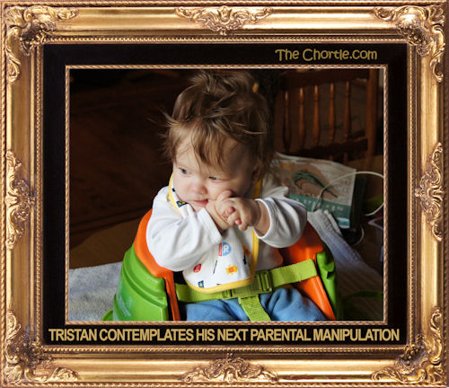 Tristan contemplates his next parental manipulation