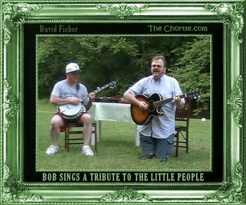 Bob sings a tribute to the little people