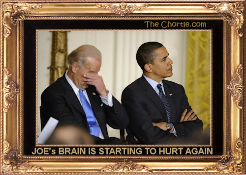 Joe's brain is starting to hurt again