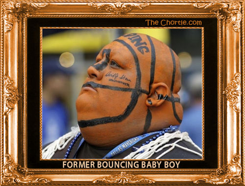 Former bouncing baby boy