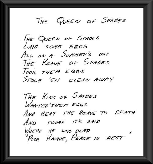 The Queen of Spades