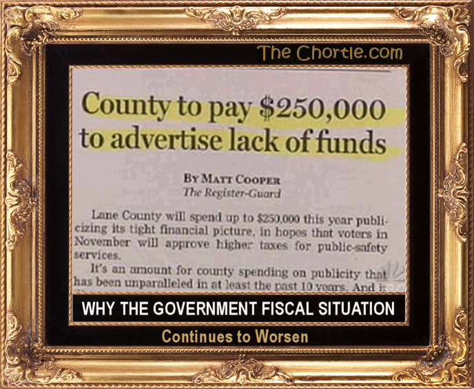 Why the government fiscal situation continues to worsen