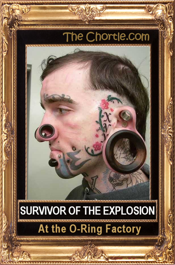 Survivor of the explosion at the O-ring factory