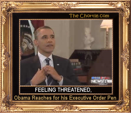 Feeling threatened, Obama reaches for his executive order pen
